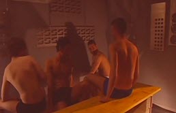 Fetish porn video with gay masturbation